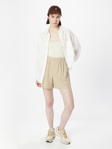 modström Loose fit Pants 'Darrel' in Beige