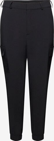 Loosefit Pantalon cargo ESPRIT en noir : devant