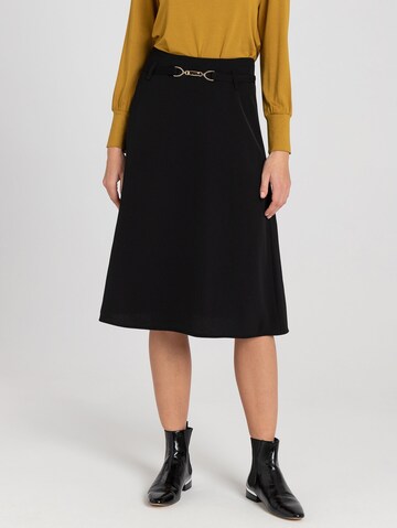 MORE & MORE Rock in Schwarz: Vorderseite