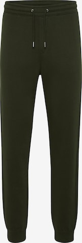 !Solid Tapered Pants 'Lenz' in Green: front