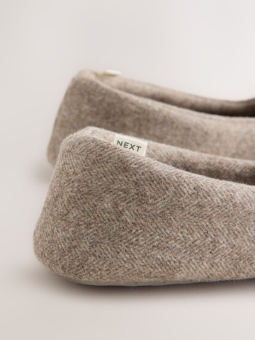 Ballerina di Next in marrone