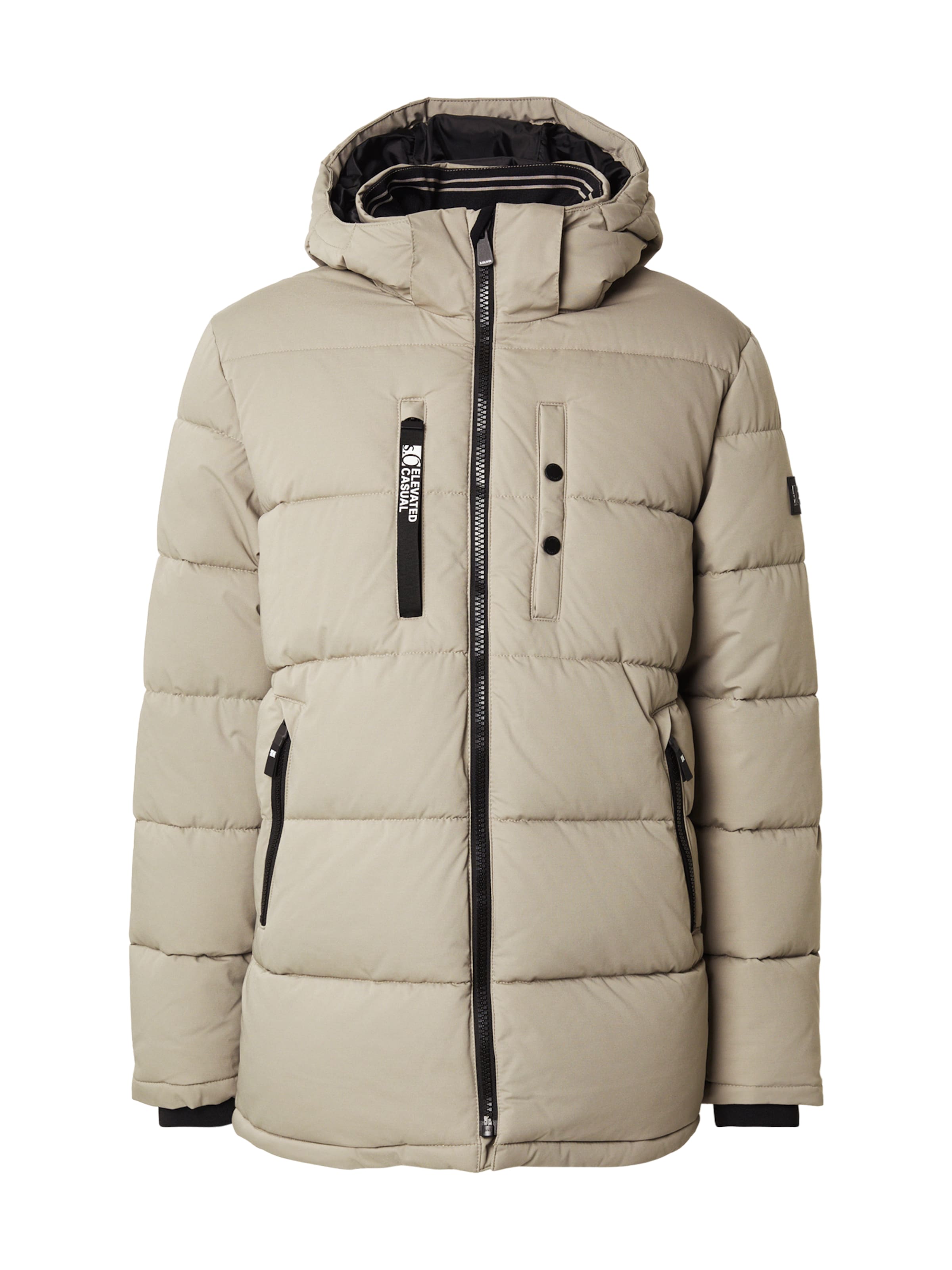 s.Oliver - Casaco funcionais em bege: frente