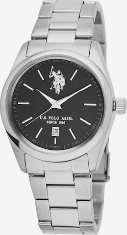 Montre à affichage analogique 'Aaron Band' U.S. POLO ASSN. en noir : devant