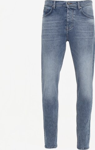 BIG STAR Slimfit Jeans 'Colson' in Blauw: voorkant
