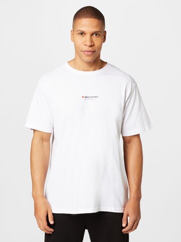 T-Shirt 'DOT' Denim Project en blanc : devant
