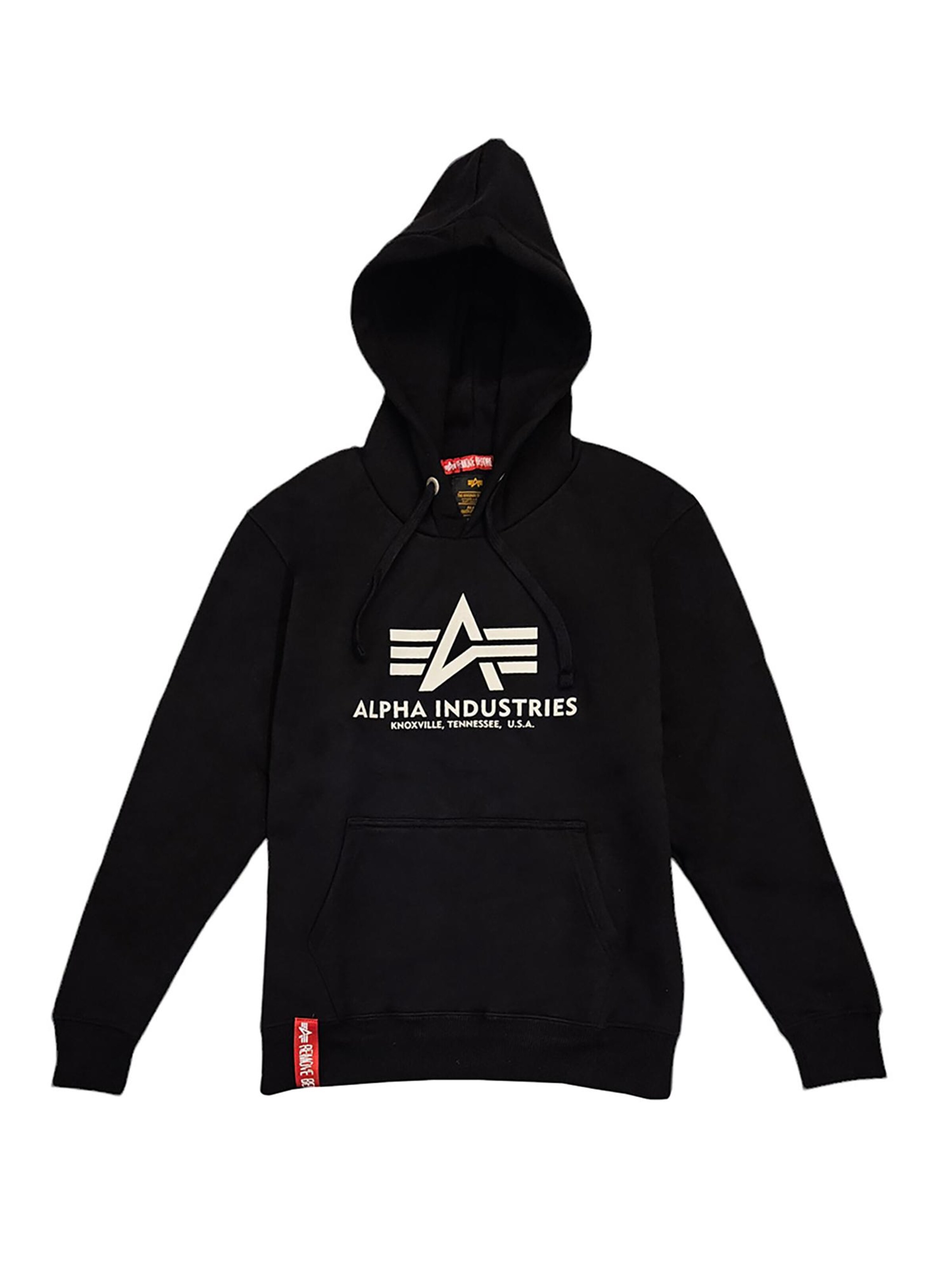 ALPHA INDUSTRIES Sweatshirt 'Basic Kryptonite' in Black