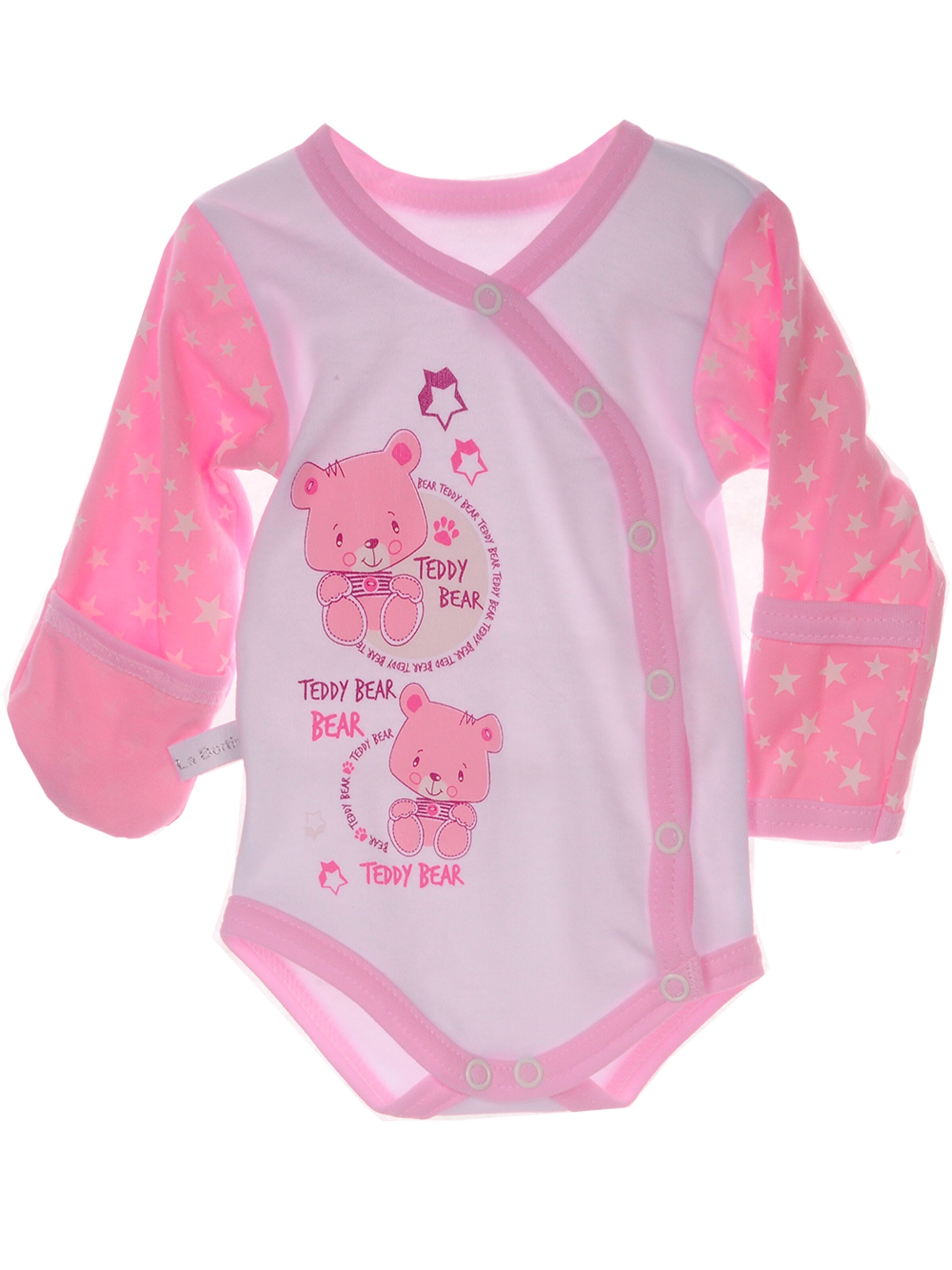 La Bortini Strampler/Body‌‌‌‌‌‌‌‌‌‌ in Pink: Vorderseite