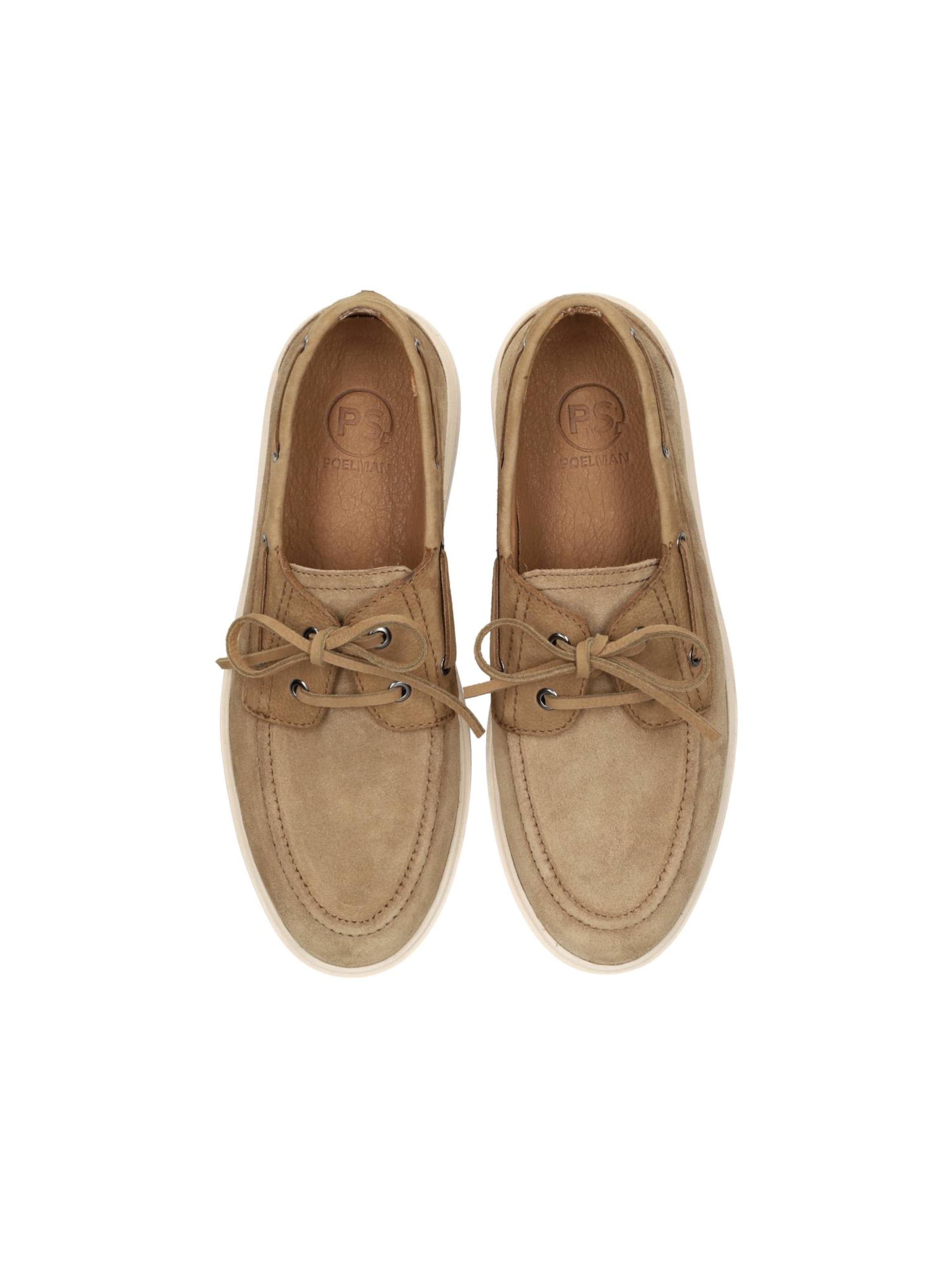 PS Poelman Mocassins 'Liam' in Beige