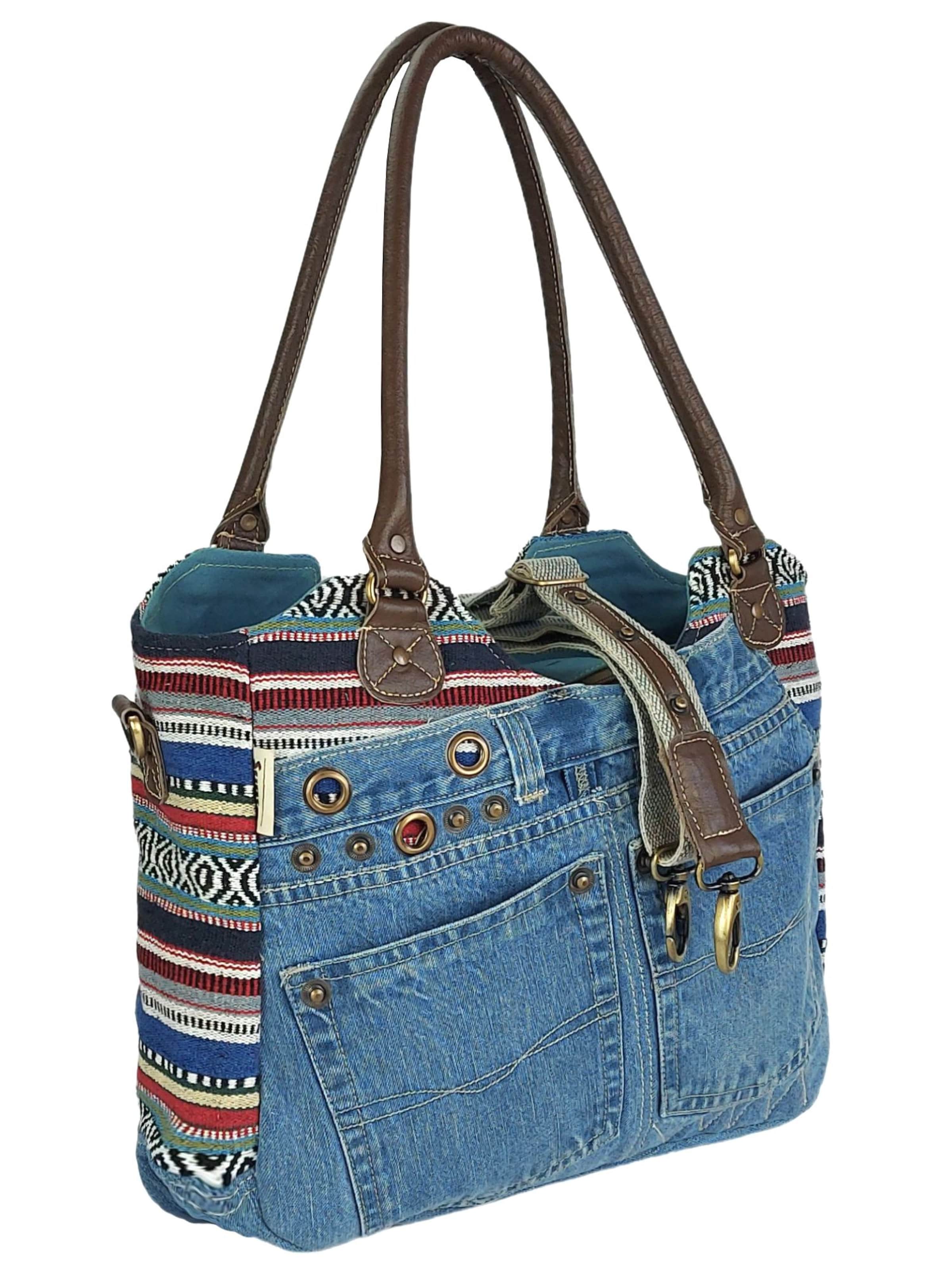 Sunsa Handbag 'Sunsa' in Blue