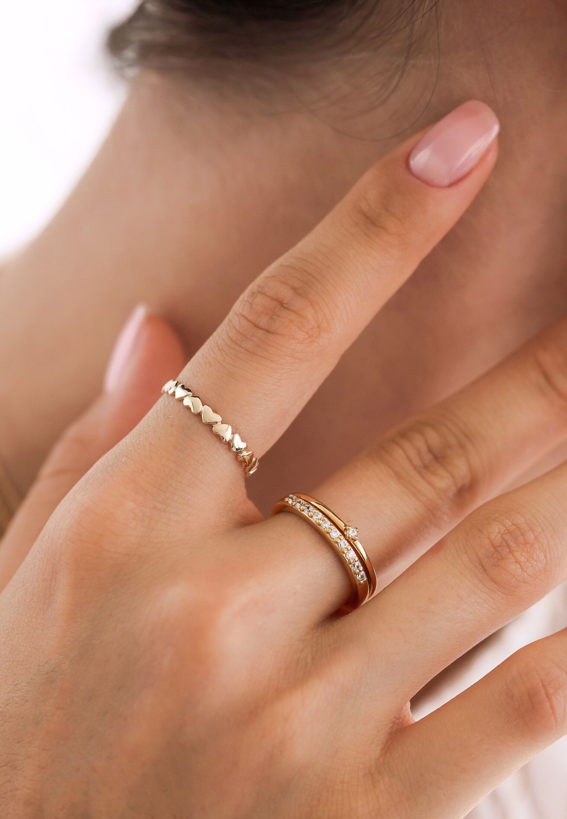 Elli DIAMONDS Jewelry Set in Gold