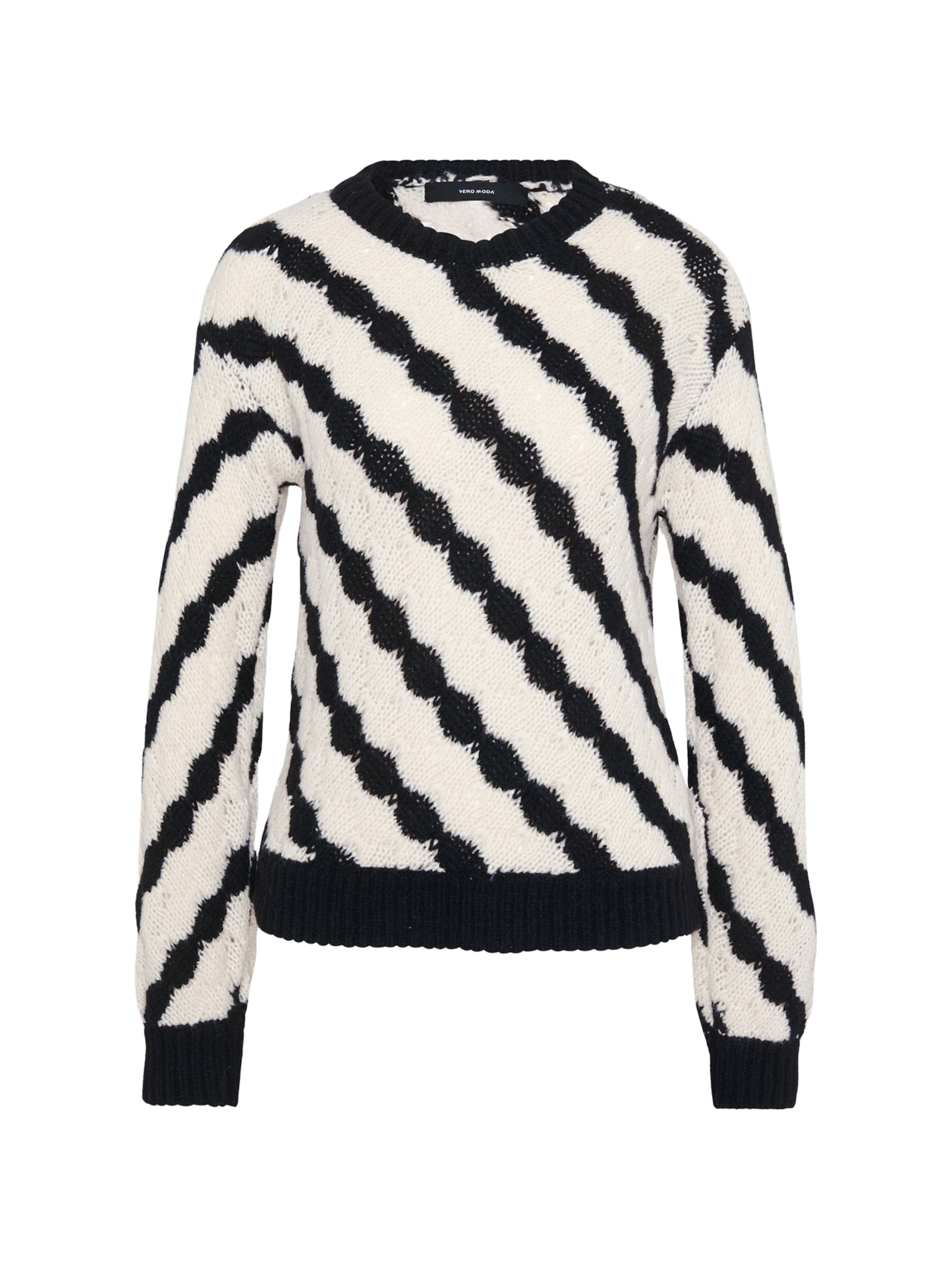 Vero Moda Tall Sweter 'VMBUBLY' w kolorze czarny: przód