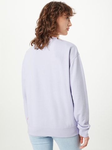 LEVI'S ® - Sweatshirt 'Graphic Standard Crewneck Sweatshirt' em roxo