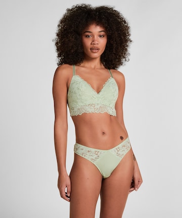 Hunkemöller String 'Andrea' in Grün: Vorderseite