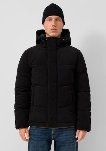 Veste d’hiver QS en noir : devant