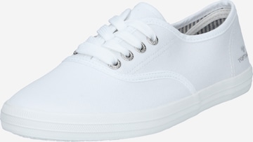 TOM TAILOR Sneakers laag in Wit: voorkant