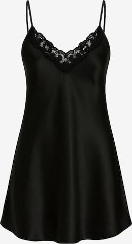 C&City Negligée in Schwarz: Vorderseite