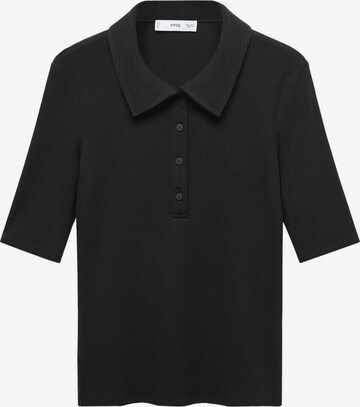 Maglietta 'GRENA' di MANGO in nero: frontale