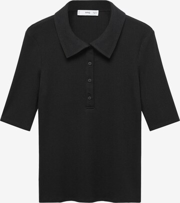 MANGO Shirt 'GRENA' in Schwarz: predná strana