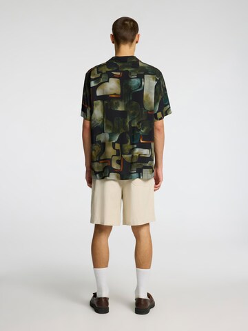 SELECTED HOMME Comfort Fit Skjorte 'SLHVero' i grøn