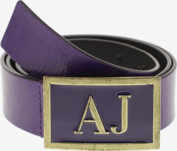 Armani Jeans Belt in One size in Purple: front