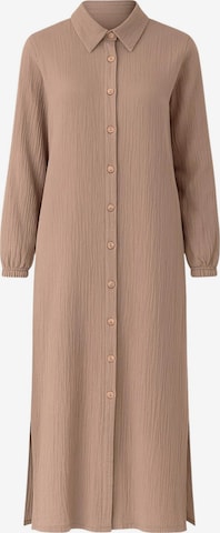 WENOR Blouse 'Nergis' in Beige: voorkant