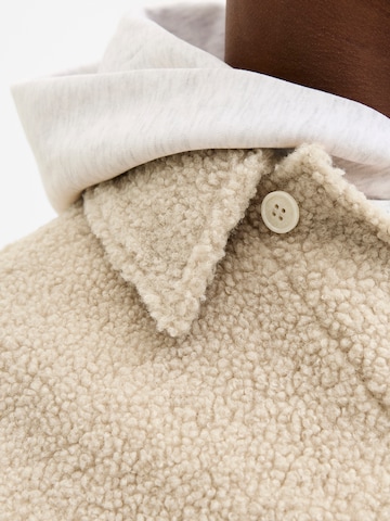 JACK & JONES - Comfort Fit Casaco meia-estação 'JORBLEECKER' em branco