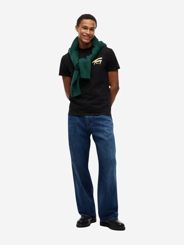 Maglietta 'DM0DM23542' di Tommy Jeans in nero