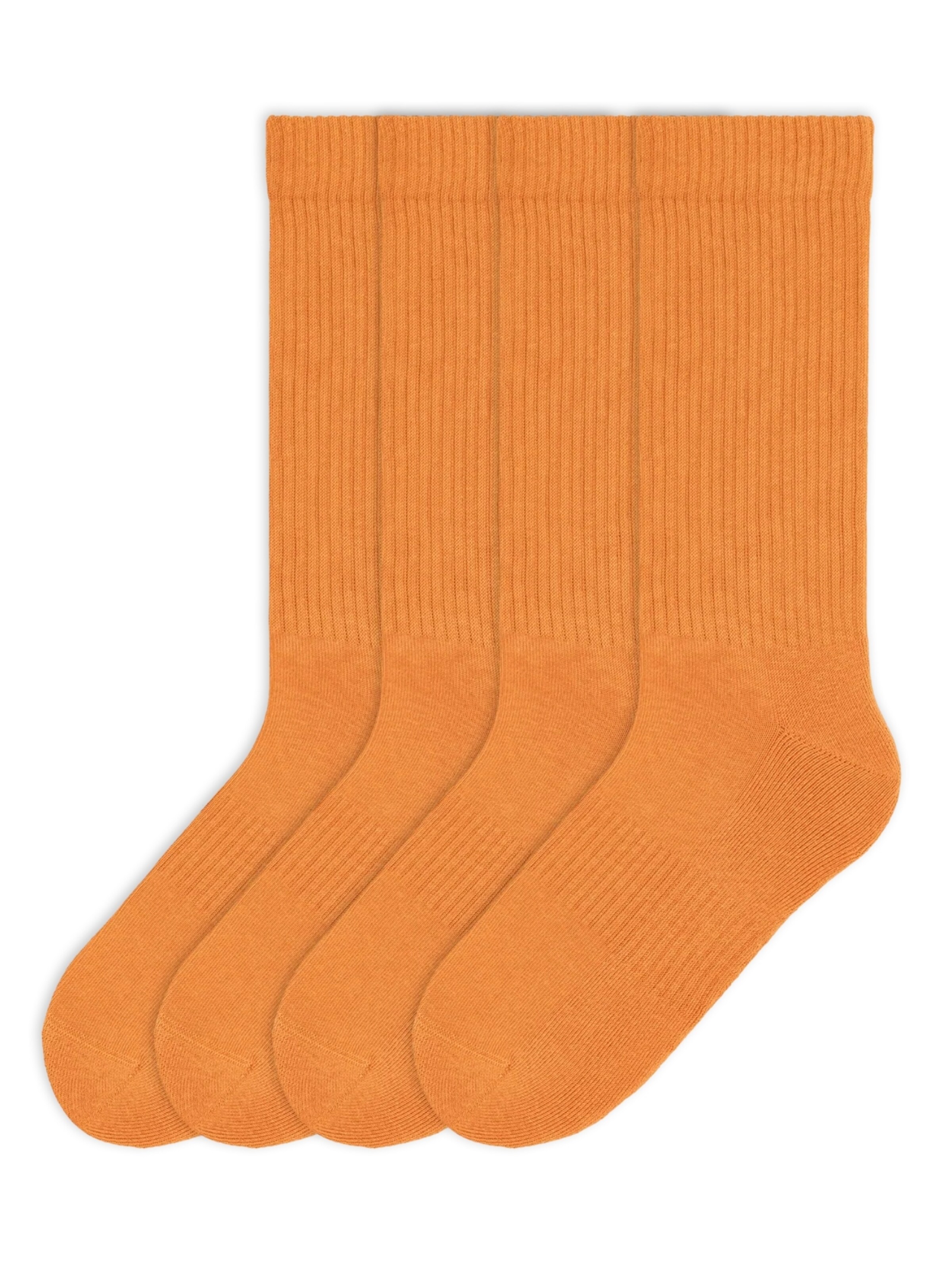 Von Jungfeld Socken 'Einfarbige Classics'‌‌‌‌‌‌‌ in Orange: Vorderseite