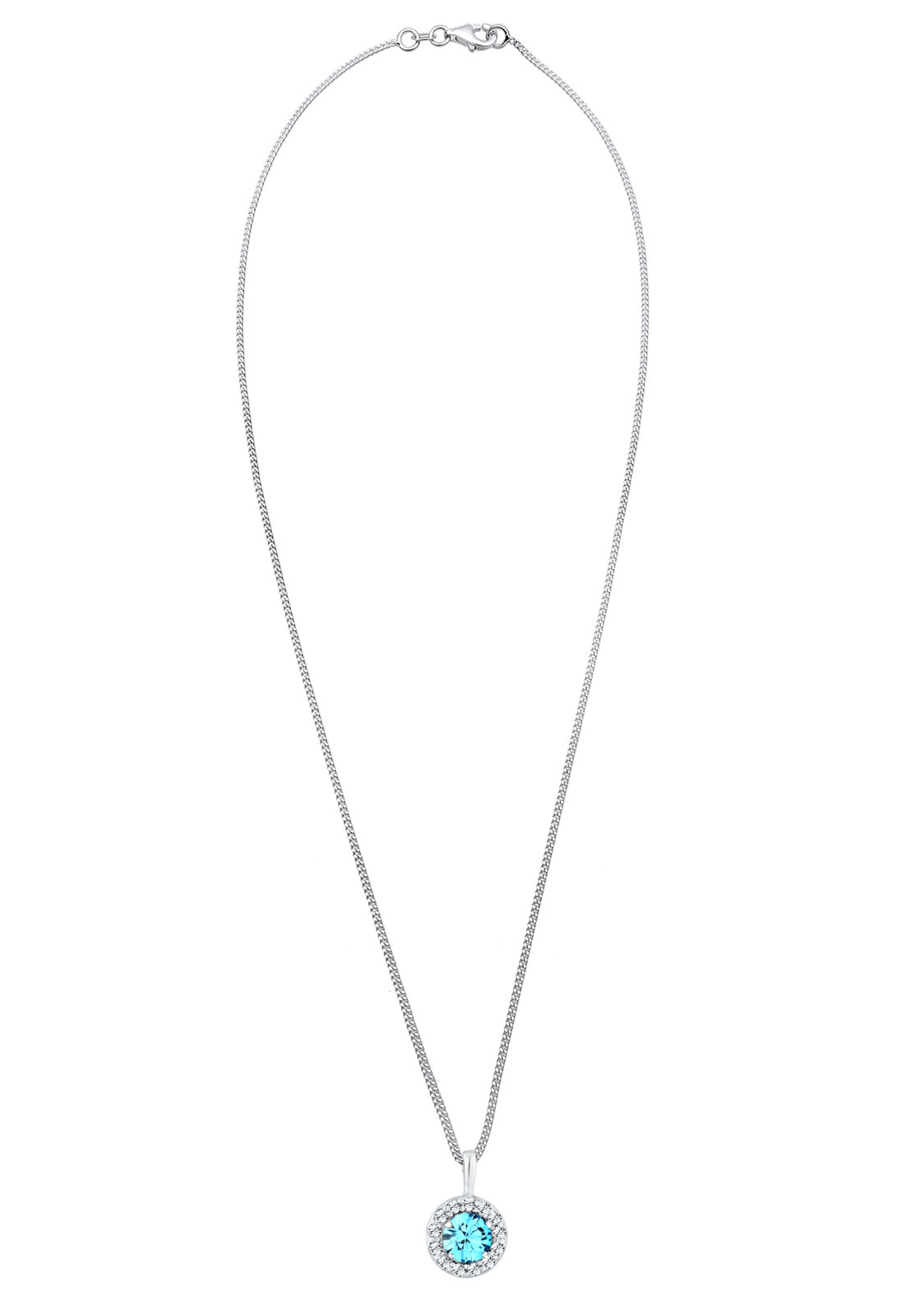 ELLI Kette in Blau: Vorderseite