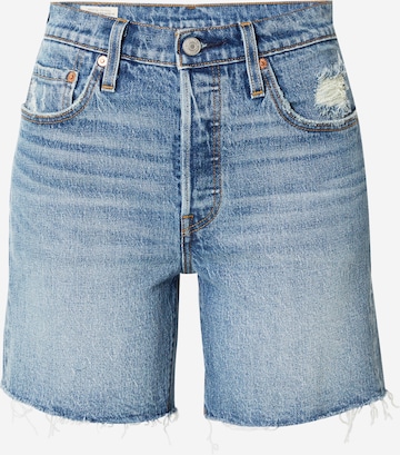 Jeans '501® Mid Thigh Short' di LEVI'S ® in blu: frontale