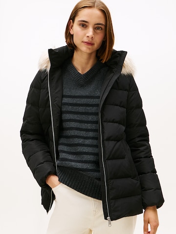 TOMMY HILFIGER Winterjas in Zwart: voorkant