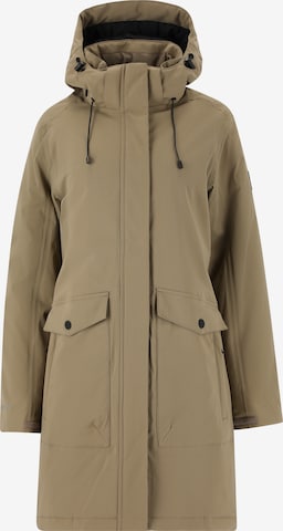 Whistler Winterparka 'Algoma' in Bruin: voorkant