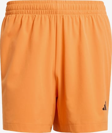 Regular Pantalon de sport 'D4T Essentials' ADIDAS PERFORMANCE en orange : devant