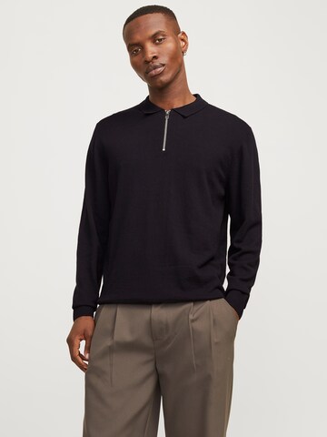 Pullover 'JJEEmil' di JACK & JONES in nero: frontale