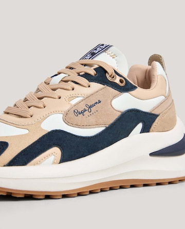 Baskets basses 'Winslow Earth' Pepe Jeans en mélange de couleurs