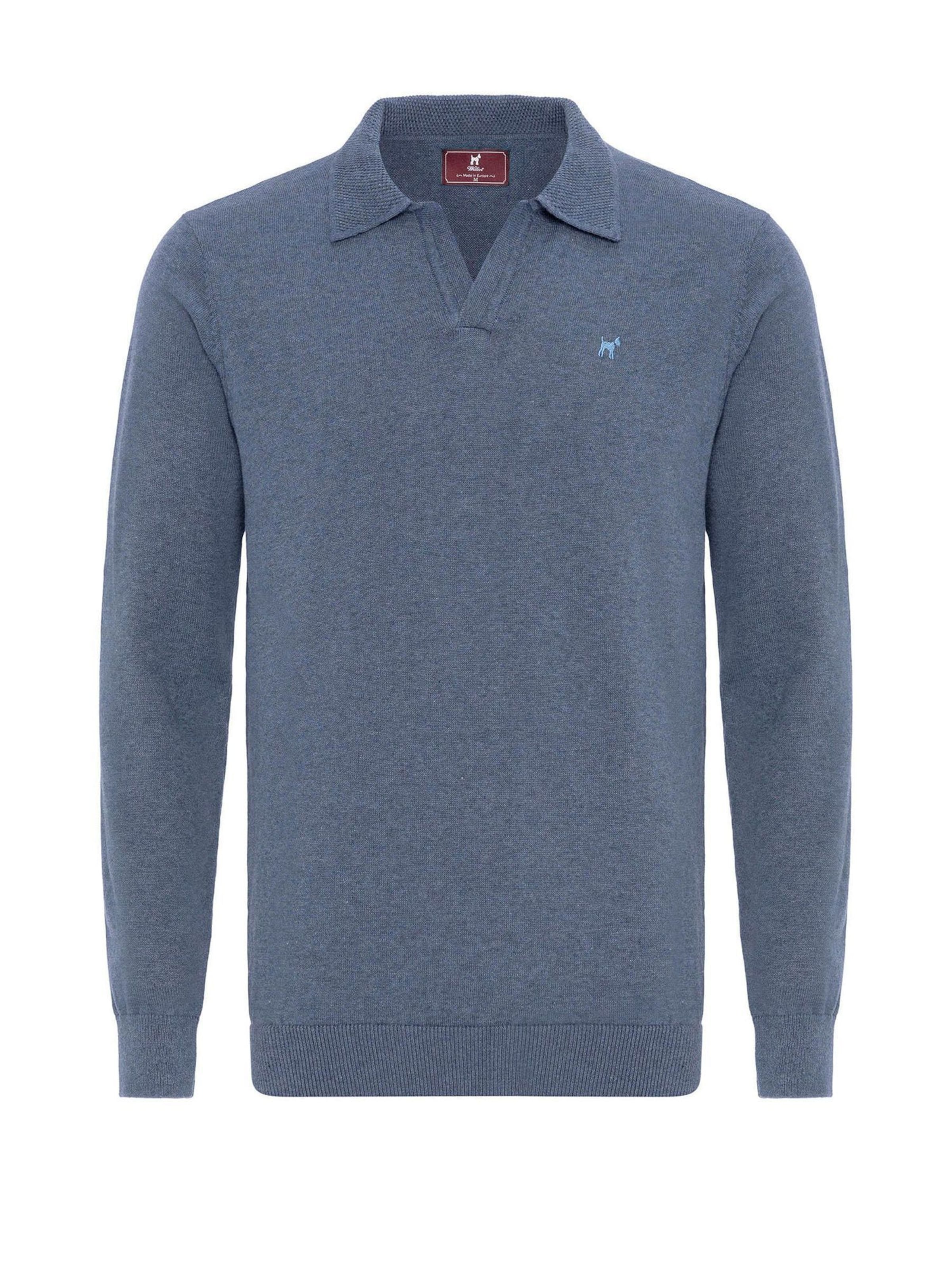 Williot Pullover in Blau: Vorderseite