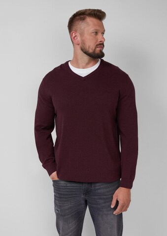 Pull-over s.Oliver en rouge : devant