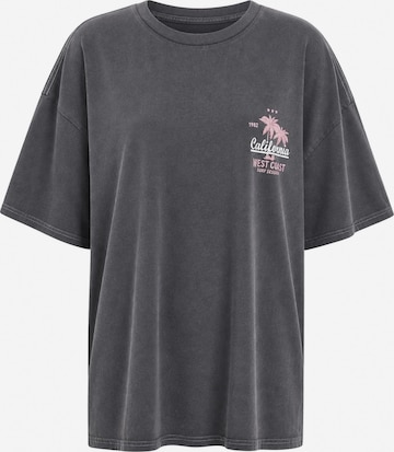 Worldclassca Oversizeshirt 'California' in Grau: Vorderseite