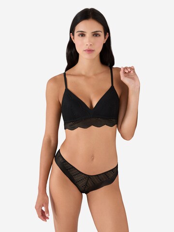 Triangolo Reggiseno 'ENVERGURE ' di ETAM in nero