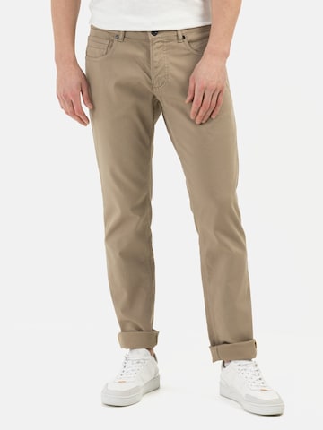 CAMEL ACTIVE Regular Broek 'Houston' in Beige: voorkant