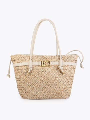 Shopper di Lola Casademunt in beige: frontale