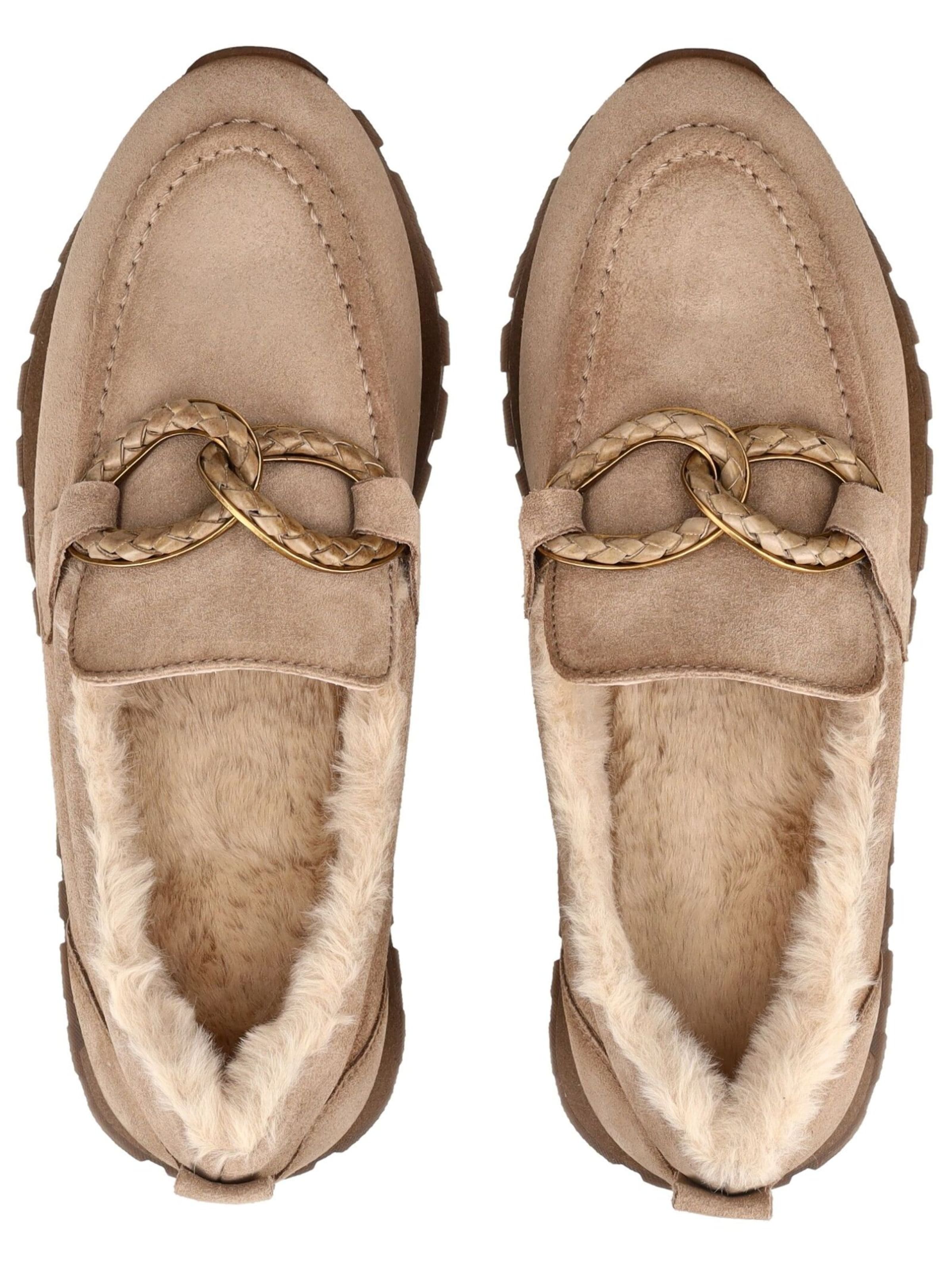 Slipper di Hispanitas in beige