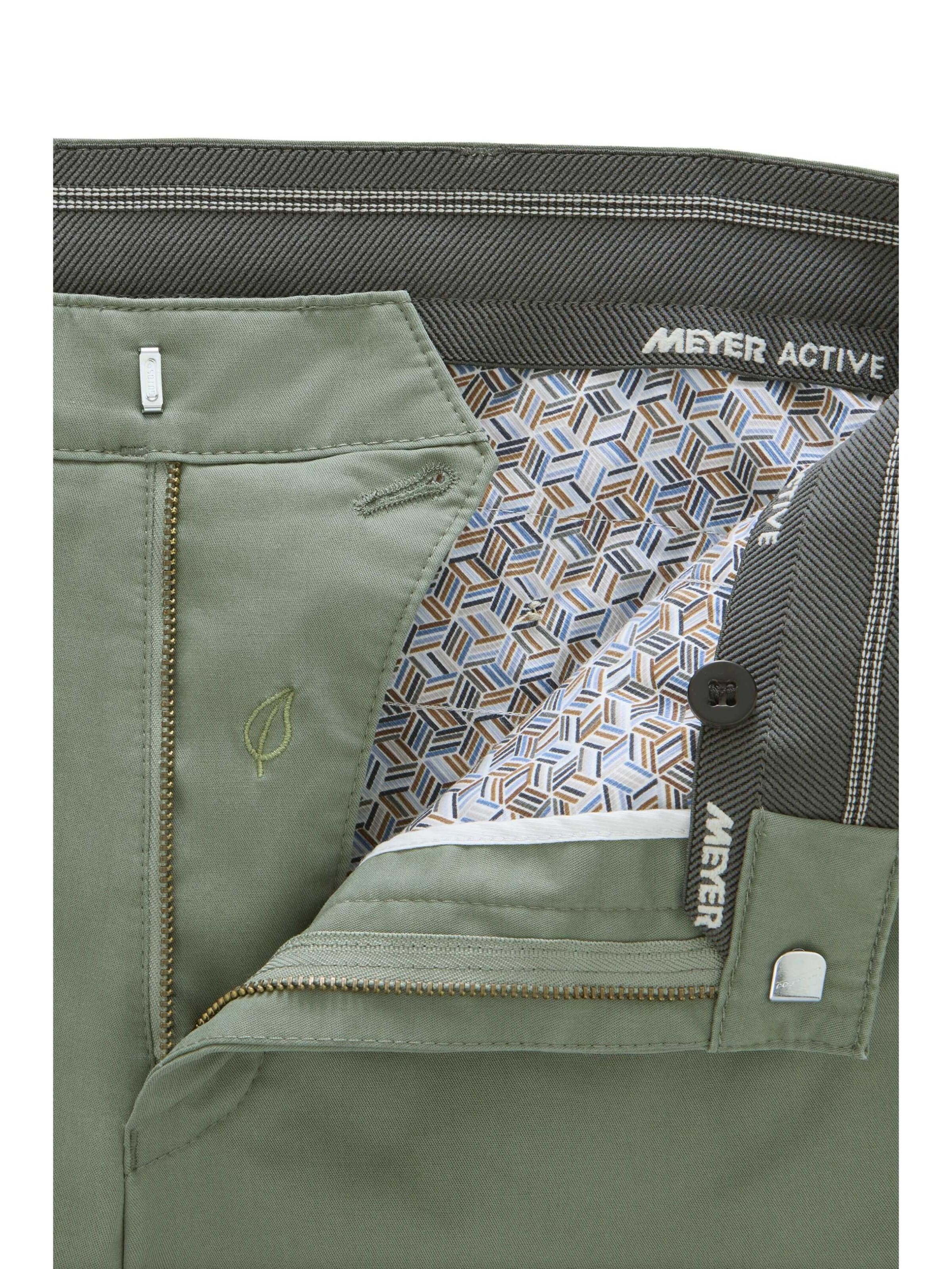 Regular Pantalon chino 'Bonn' MEYER en vert