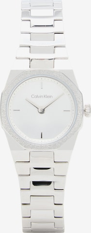 Calvin Klein - Relógios analógicos em prata: frente