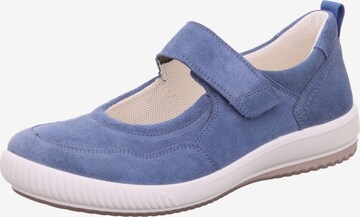 Legero Ballet Flats with Strap 'Tanaro 5.0' in Blue: front