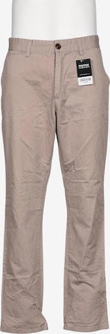 Mahagony Stoffhose 34 in Beige: Vorderseite