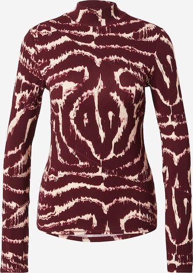 Marškinėliai 'Quint' iš Fabienne Chapot, spalva – pudros spalva / karmino raudona, Prekių apžvalga