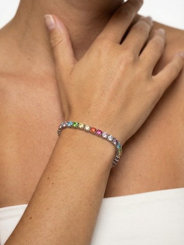 Pure Schmuck Armband 'Iced Out Rainbow Tennisarmband 925 Silber'‌‌‌‌‌‌ in Silber