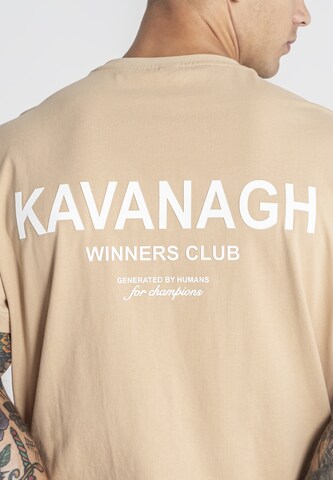 T-Shirt 'The Club' Gianni Kavanagh en beige