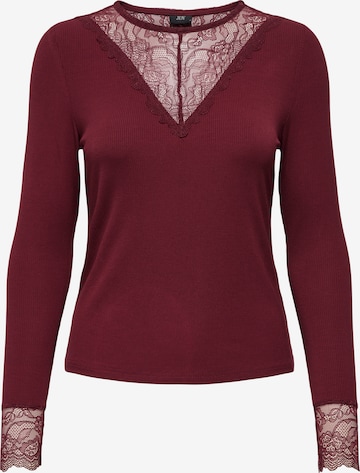 JDY Paita 'JDYROXY' värissä punainen: etupuoli